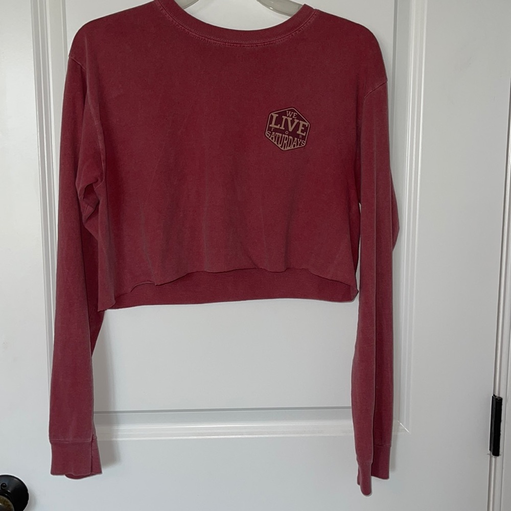Cropped long sleeve